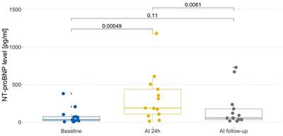 High NT pro-BNP levels in children with malignant disorder receiving intensive fluid treatment: a prospective comparative study